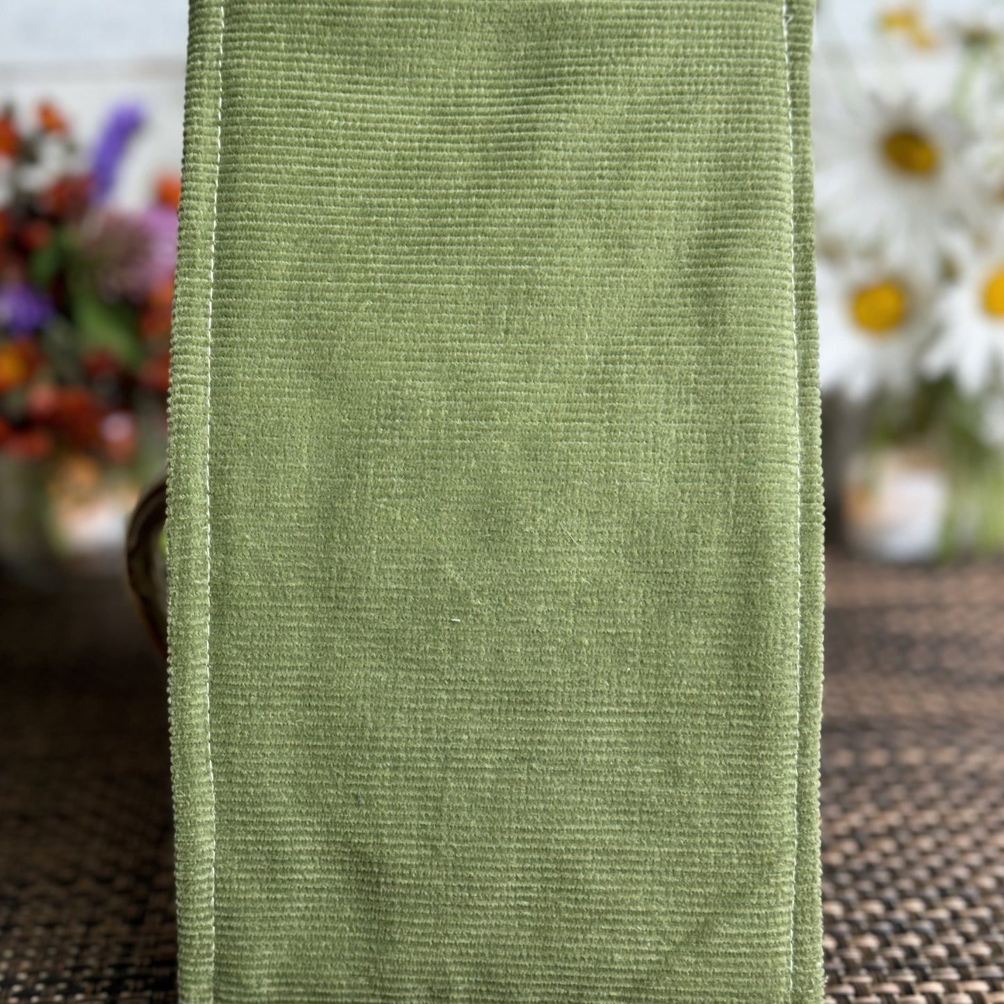 Coasters | Extra Large | Upcycled 1 Pack | Pink/Green/Floral Combo