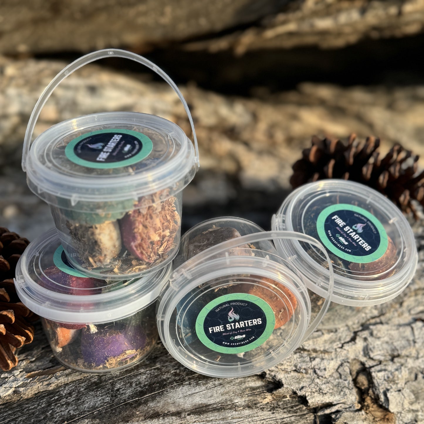 Fire Starters | Discs | Soy & Beeswax Blend