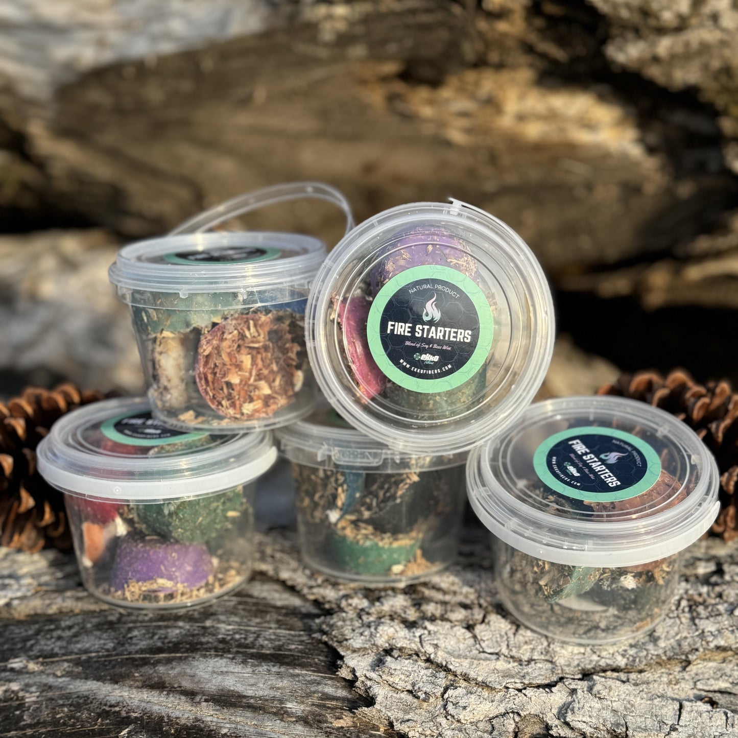 Fire Starters | Discs | Soy & Beeswax Blend