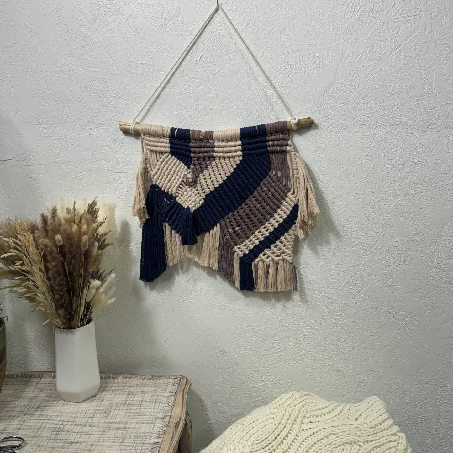 Macrame | Office Waves of Blue