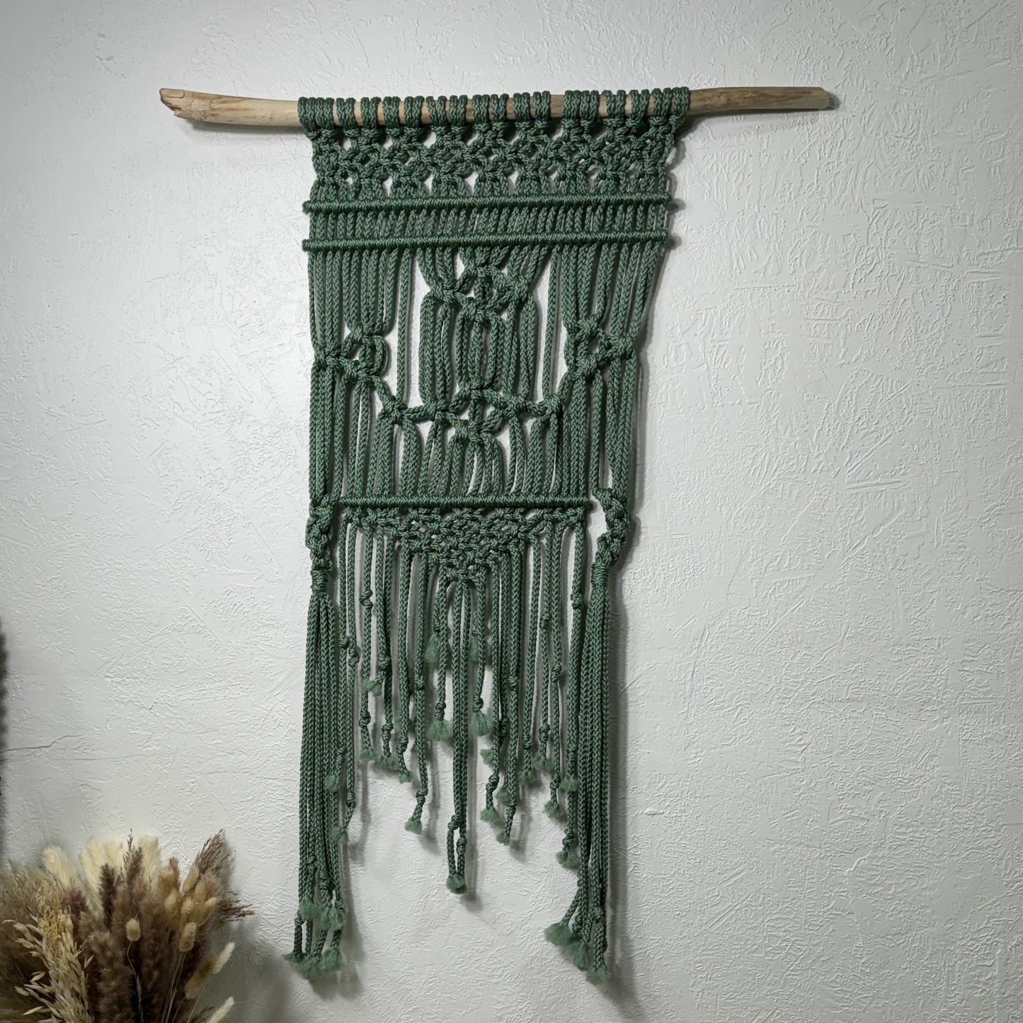 Macrame | Green Poly Emblem