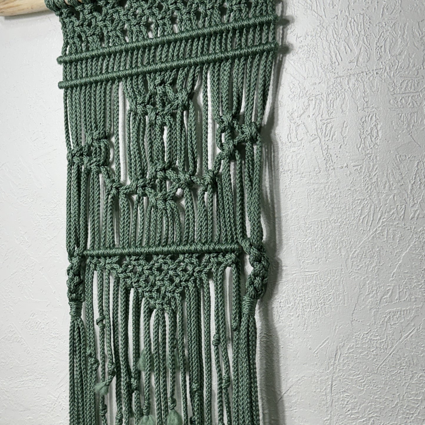 Macrame | Green Poly Emblem