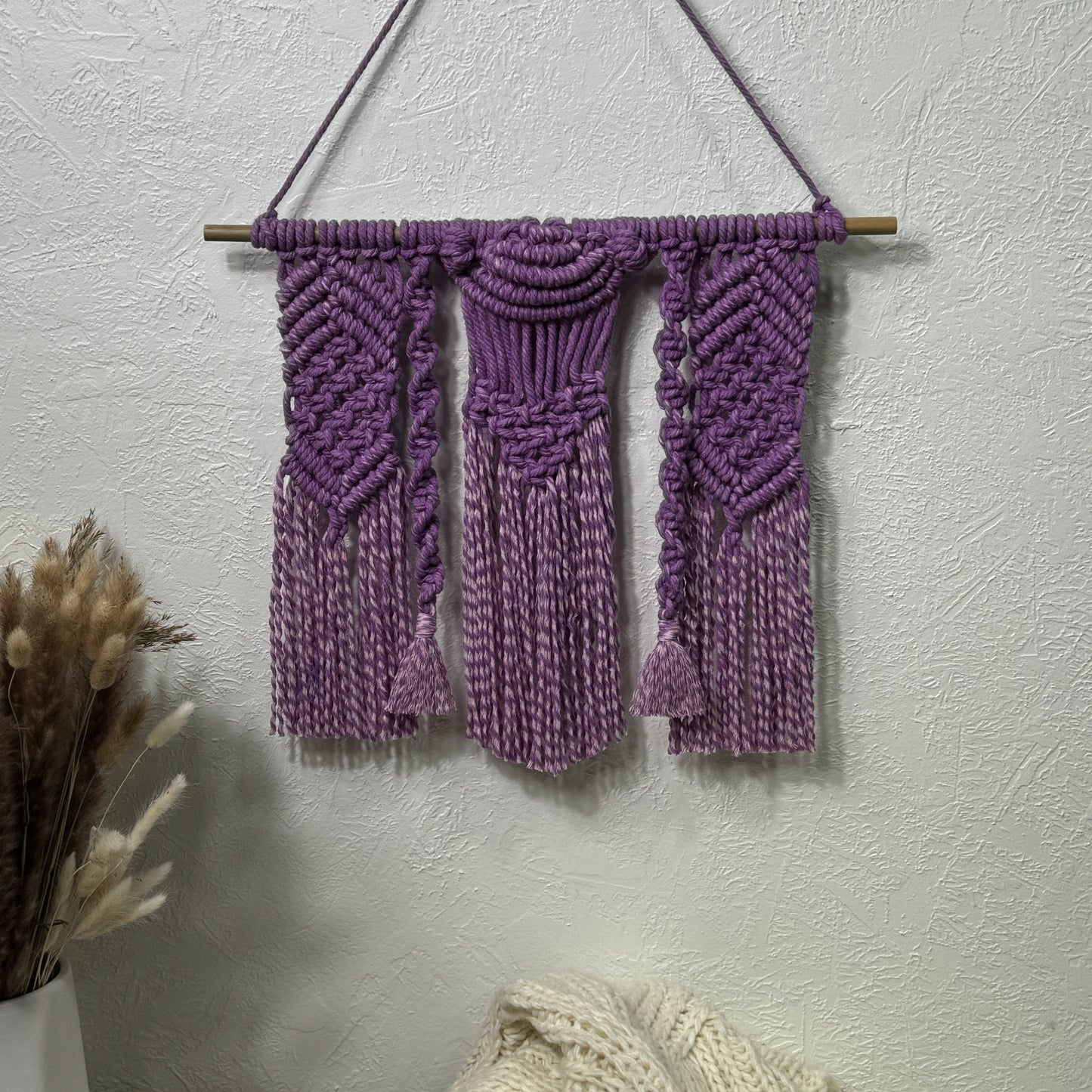 Macrame | Purple Shells