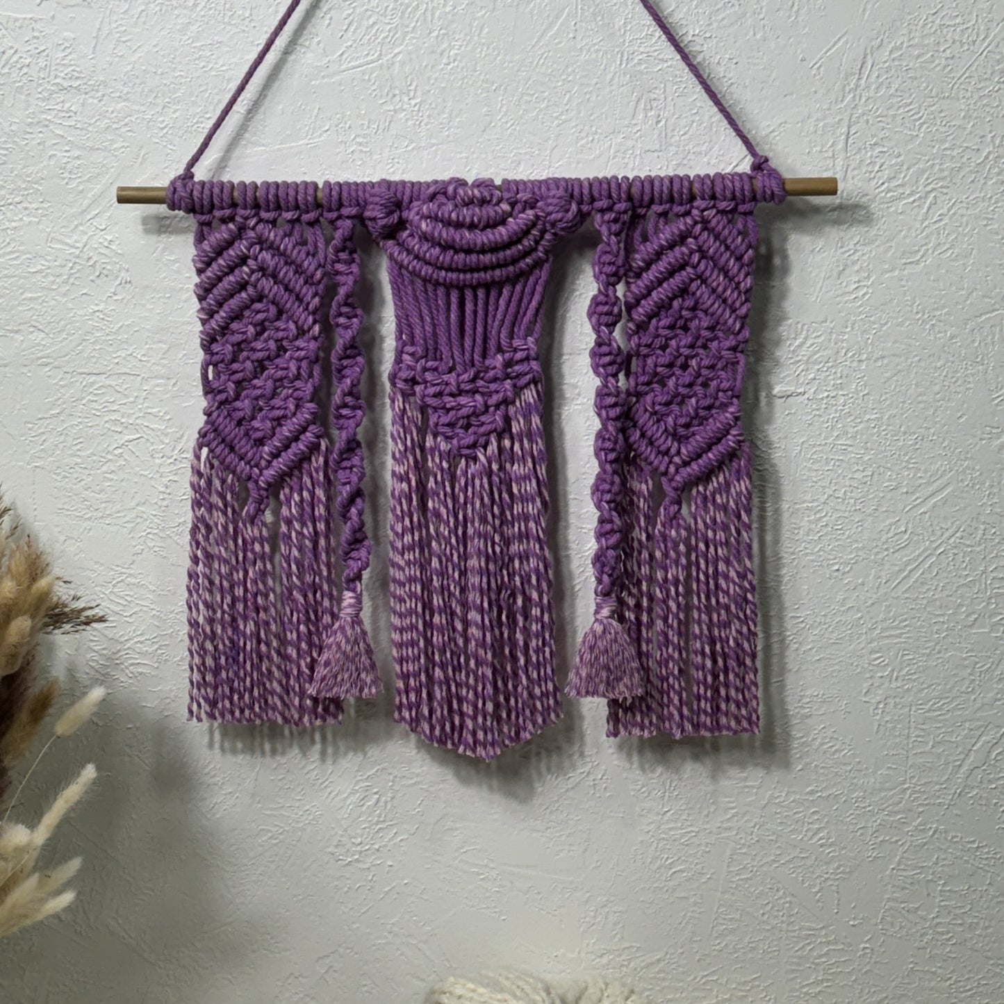 Macrame | Purple Shells