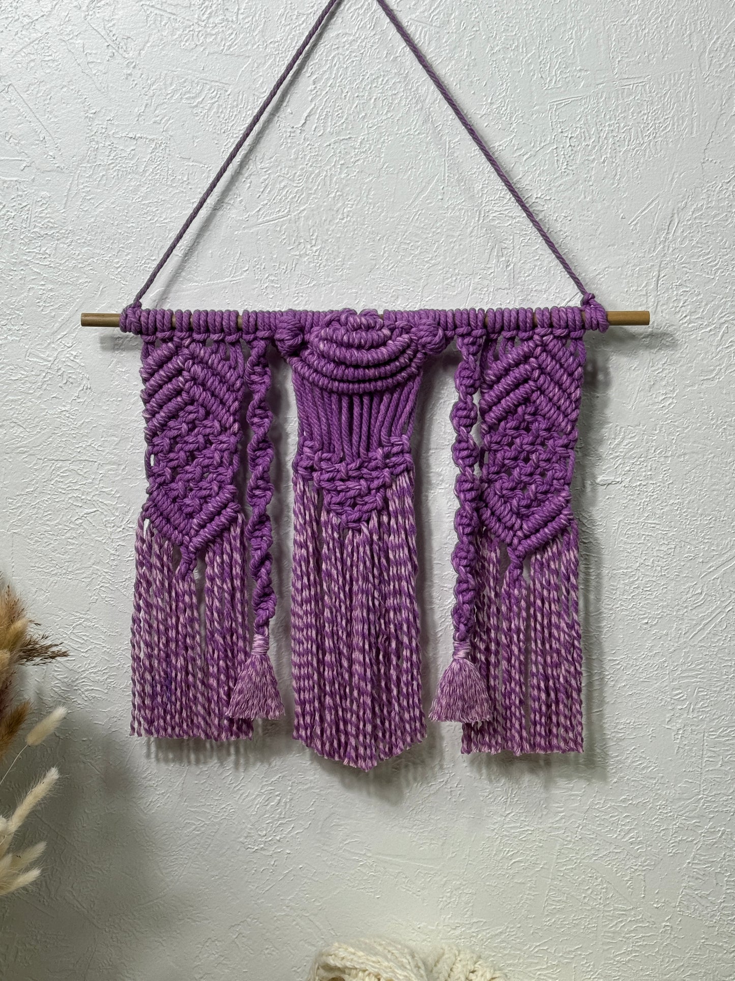 Macrame | Purple Shells