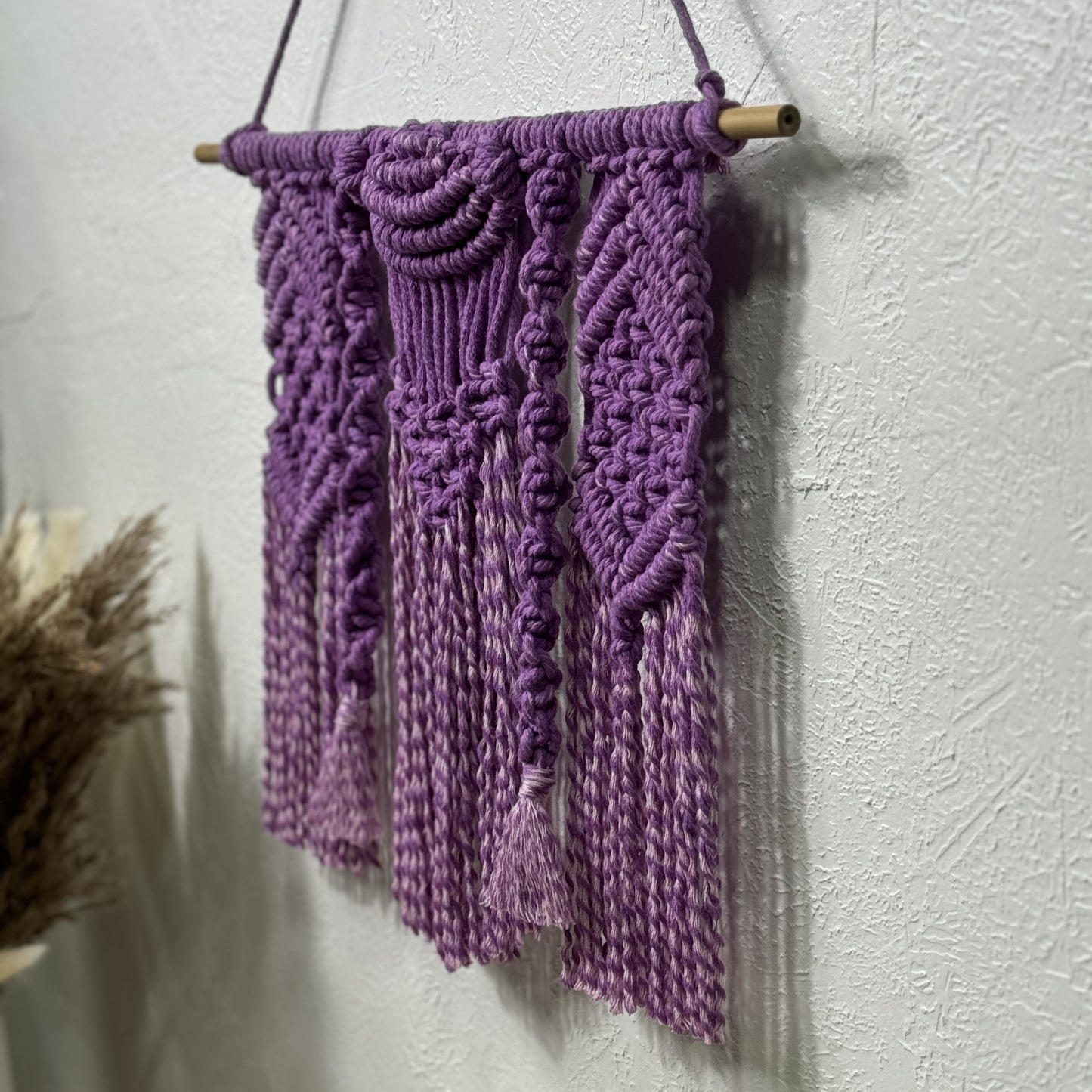 Macrame | Purple Shells