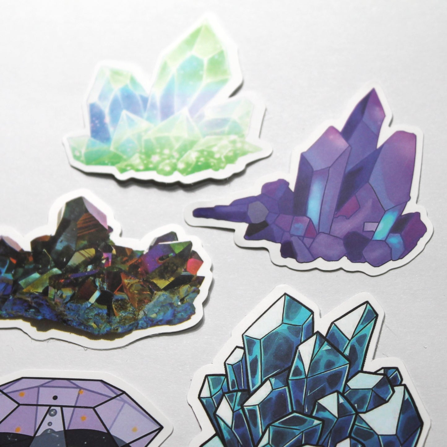 Crystals Theme | Stickers | Pack of 5