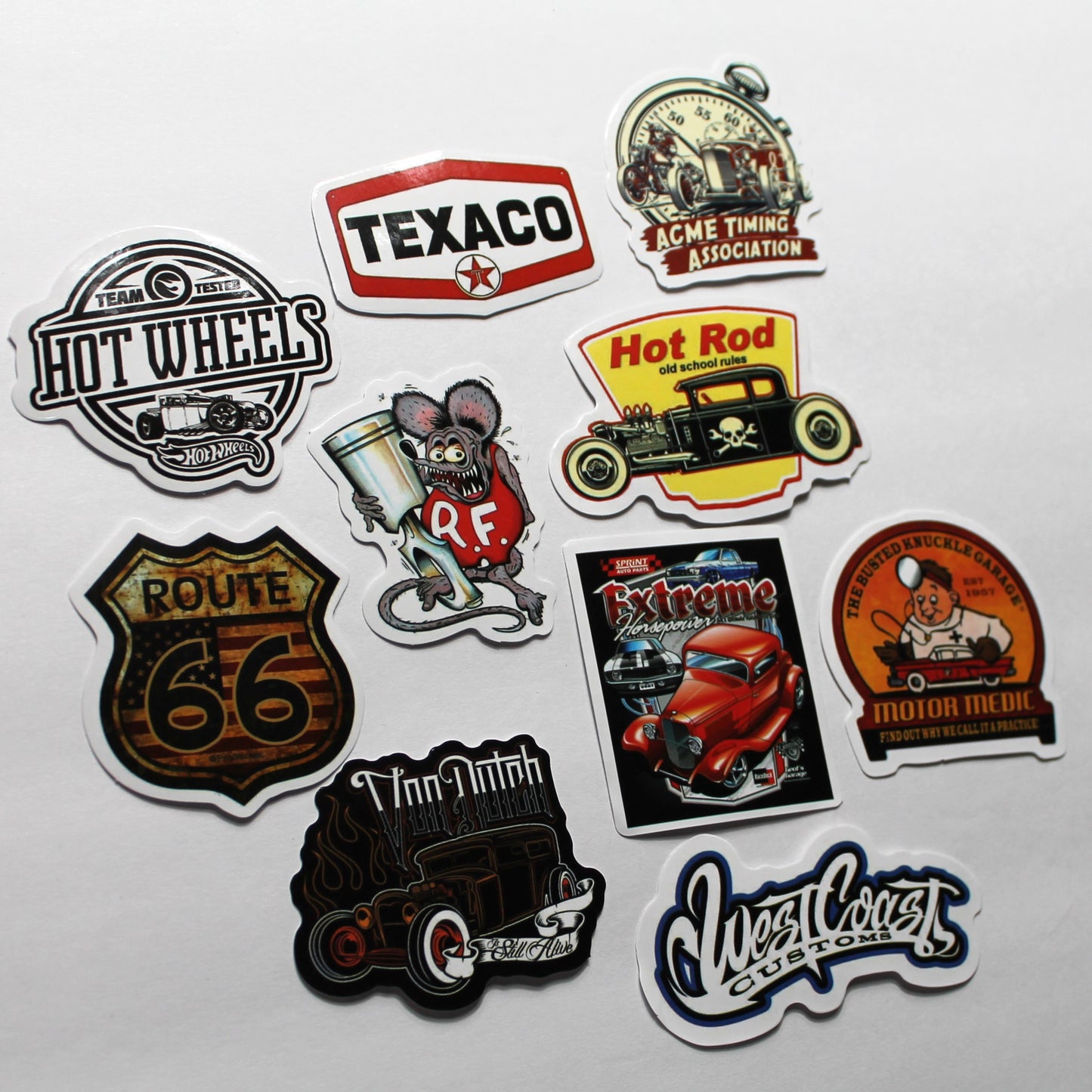 Auto Theme | Stickers | Pack of 10