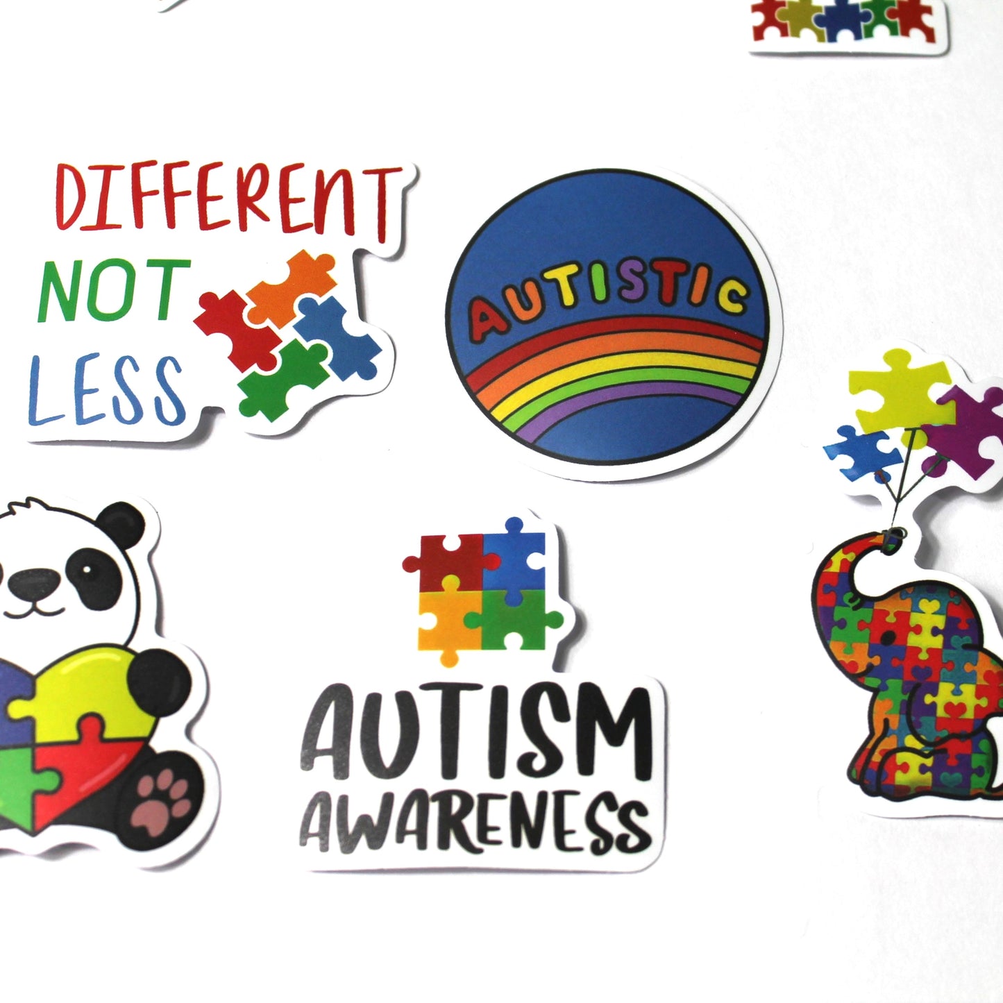 Autism Theme | Stickers | Pack of 5