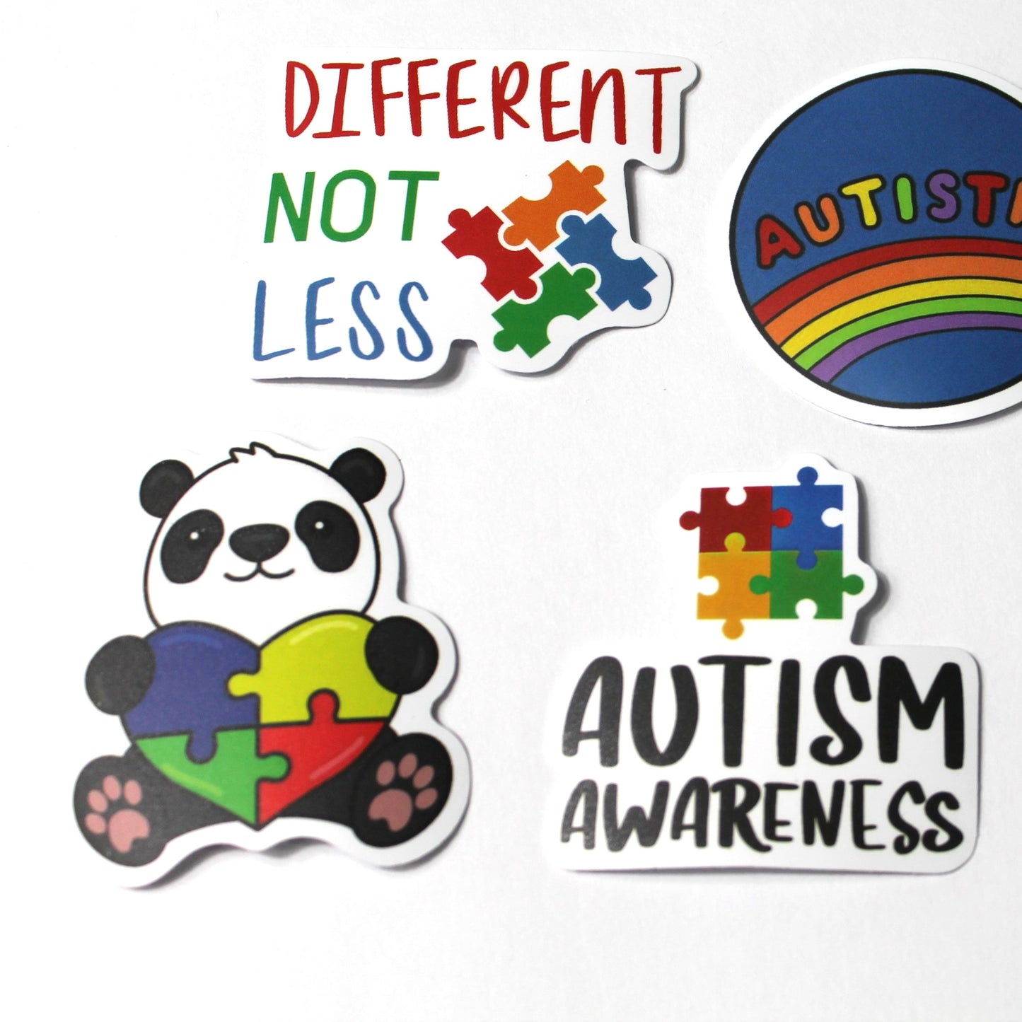 Autism Theme | Stickers | Pack of 5