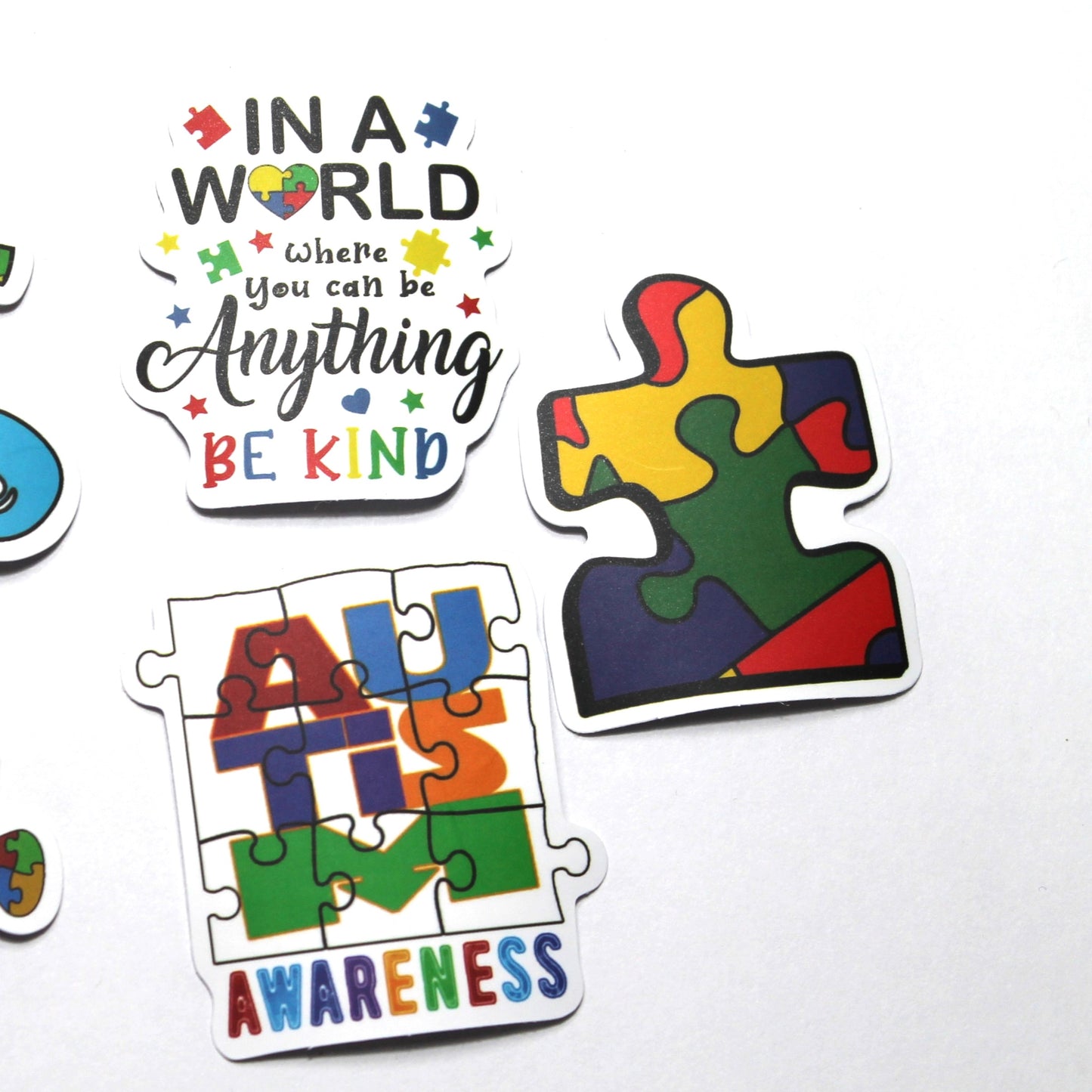 Autism Theme | Stickers | Pack of 5