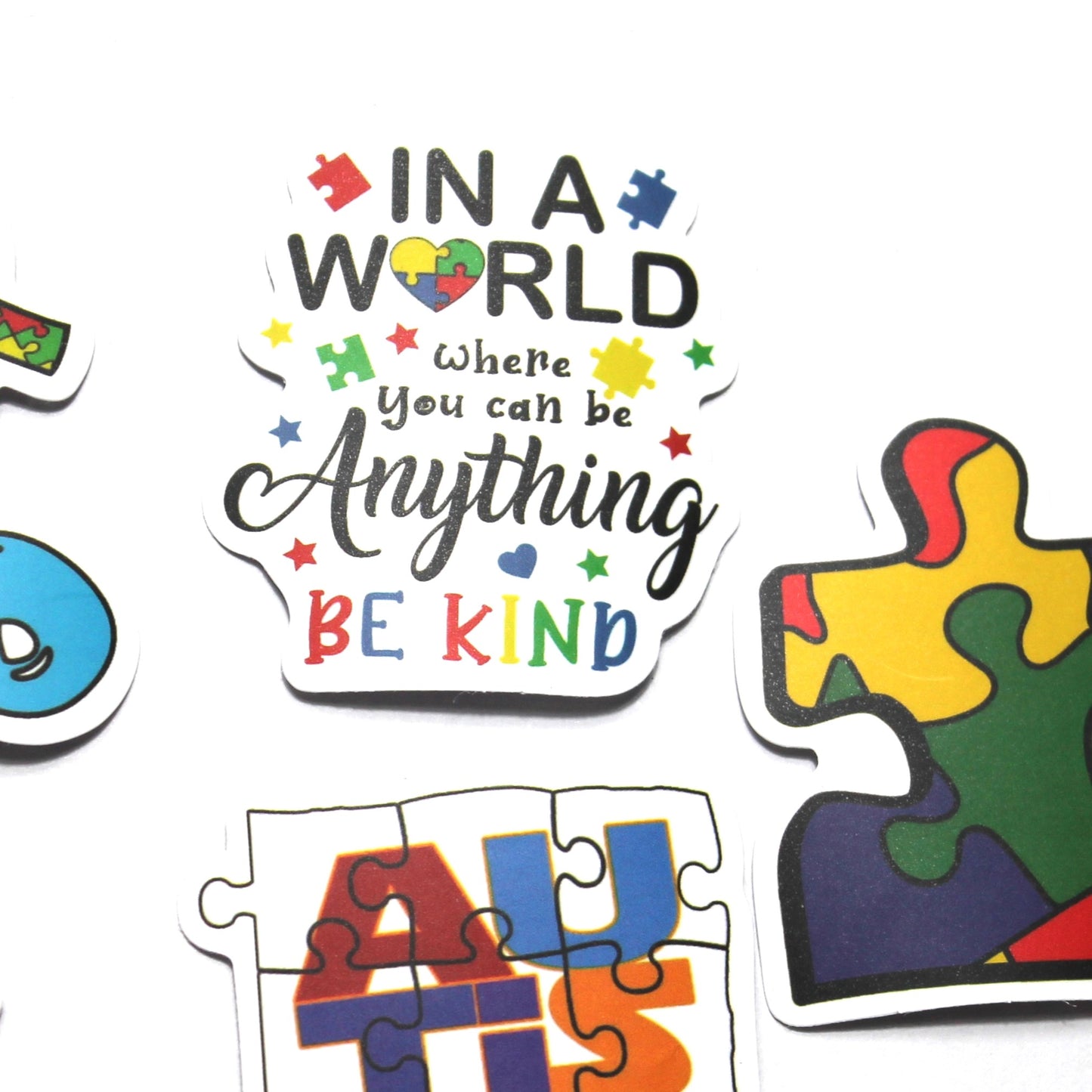 Autism Theme | Stickers | Pack of 5