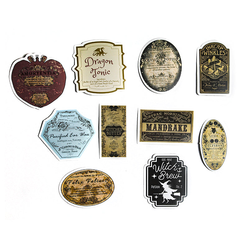 Harry Potter Theme | Stickers | Pack of 10