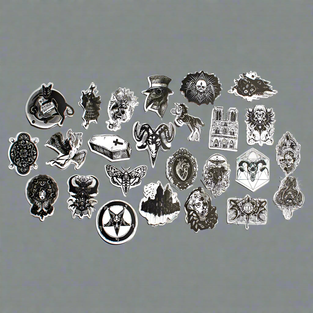 Wicked Theme | Stickers | Pack of 25