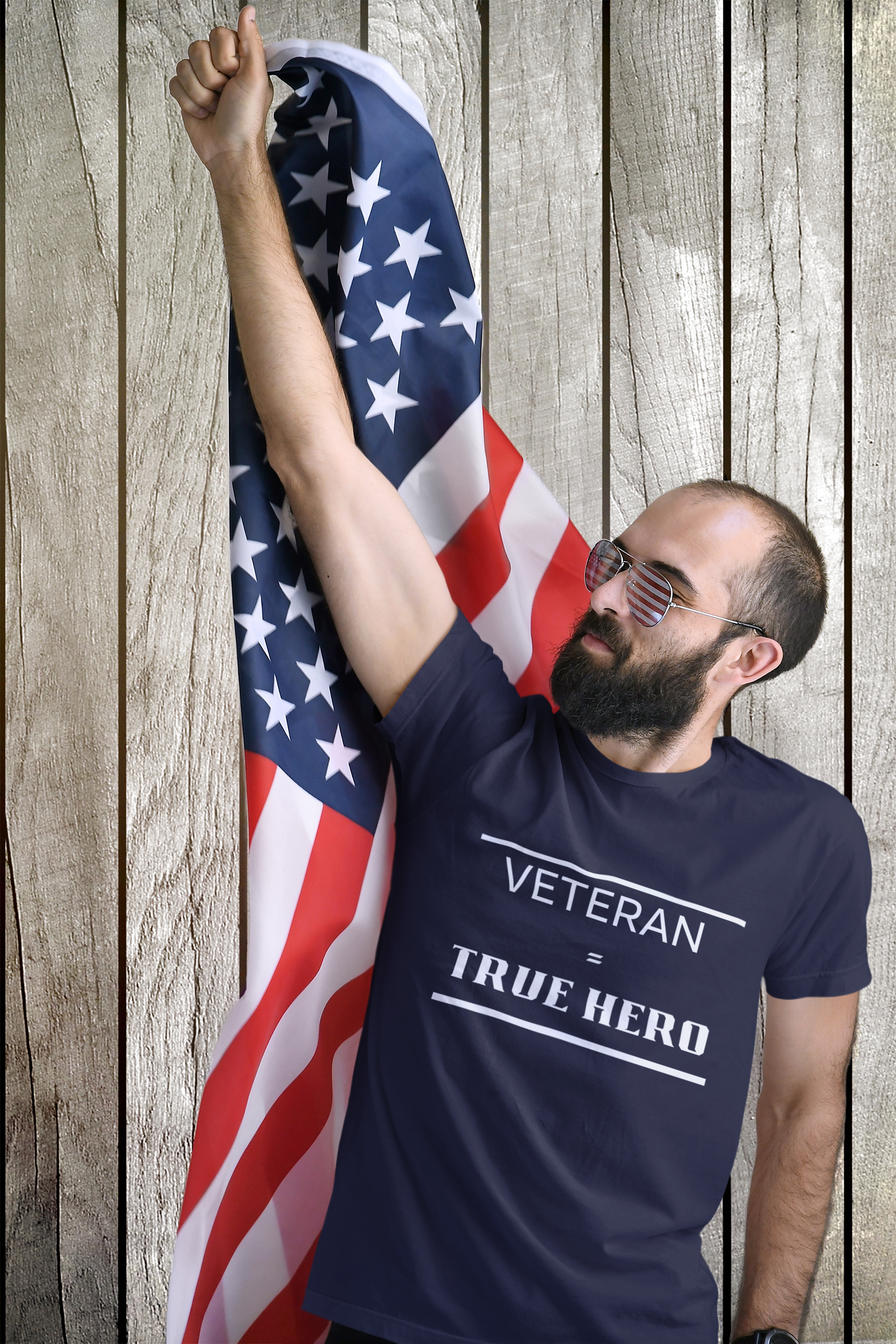 Veteran = True Hero | Unisex Graphic Tee
