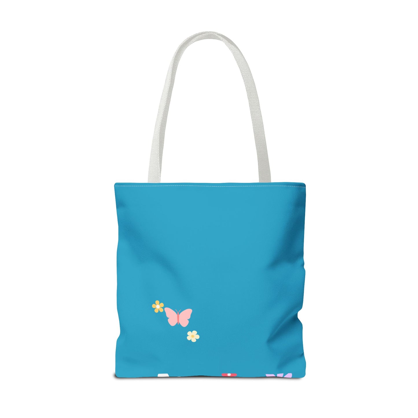 Butterfly in Flowers - Tote Bag