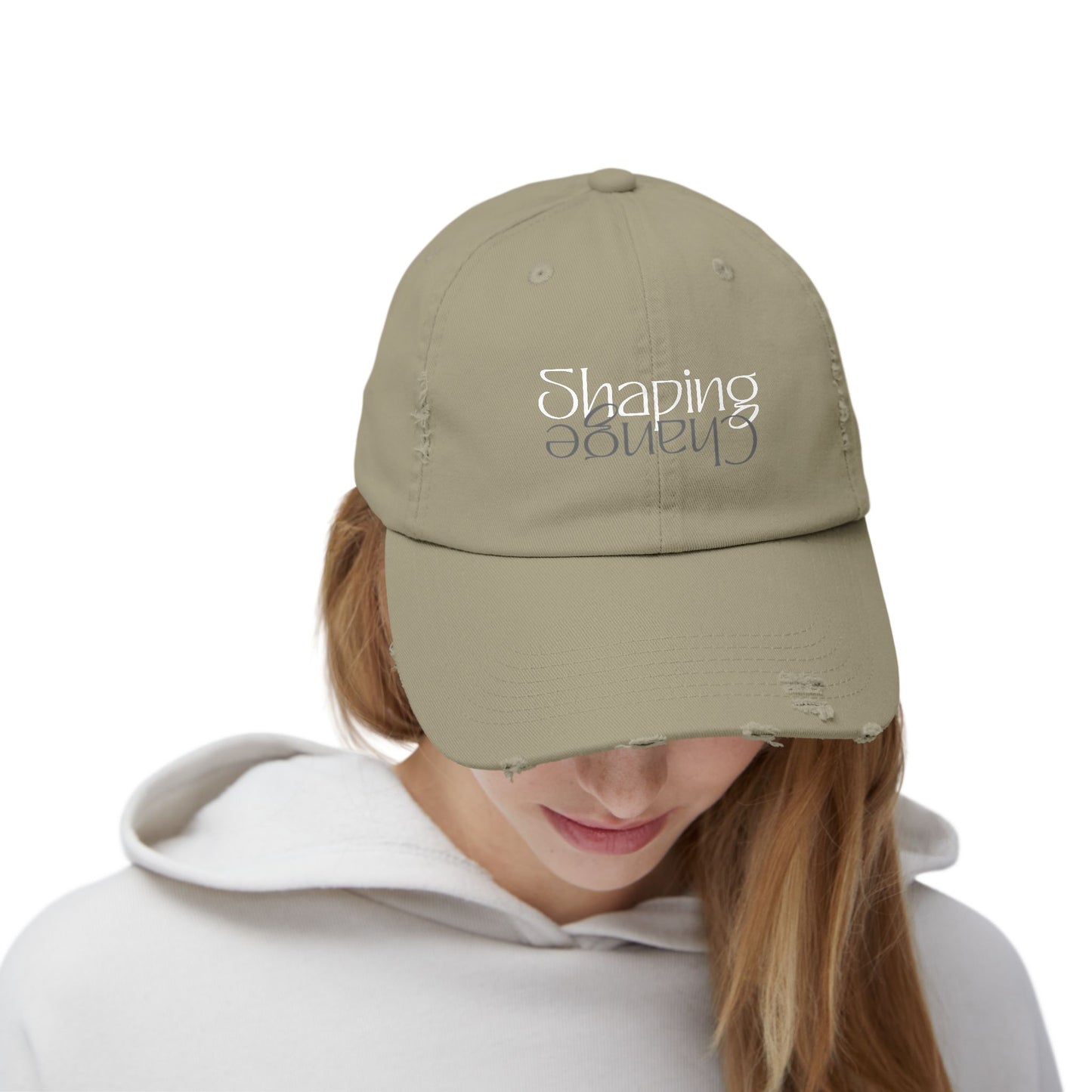 Shaping Change | V2 | Unisex Distressed Cap