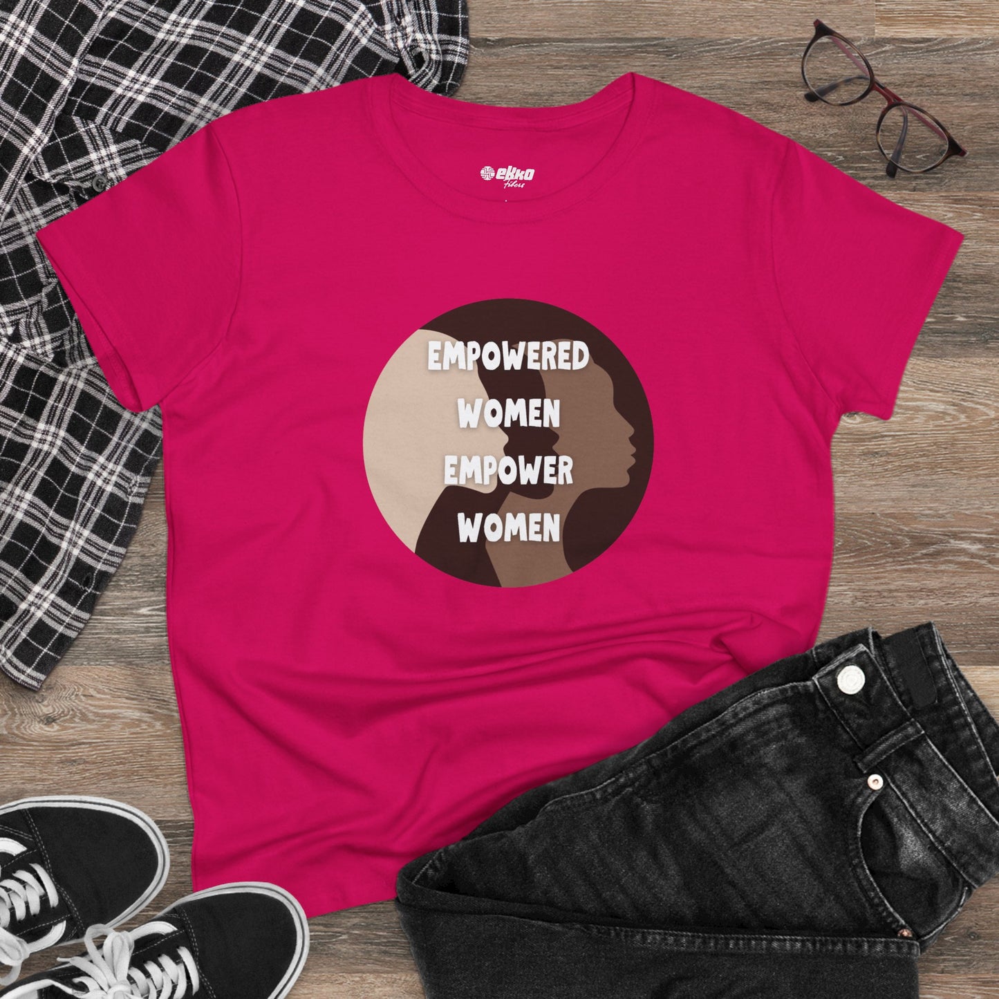 Empowered Women Empower Women | V2 | Women's Midweight Graphic Tee