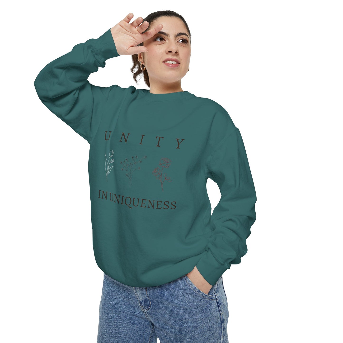 Unity in Uniqueness | Garment Dyed Sweatshirt