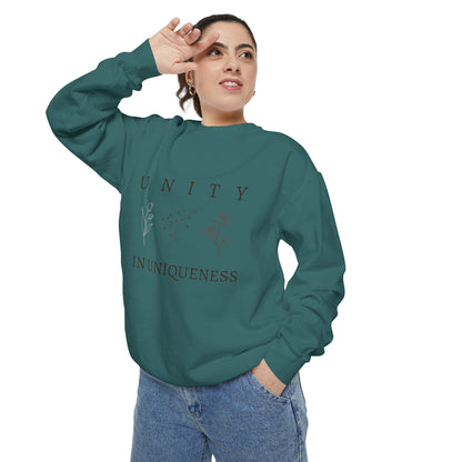 Unity in Uniqueness | Garment Dyed Sweatshirt