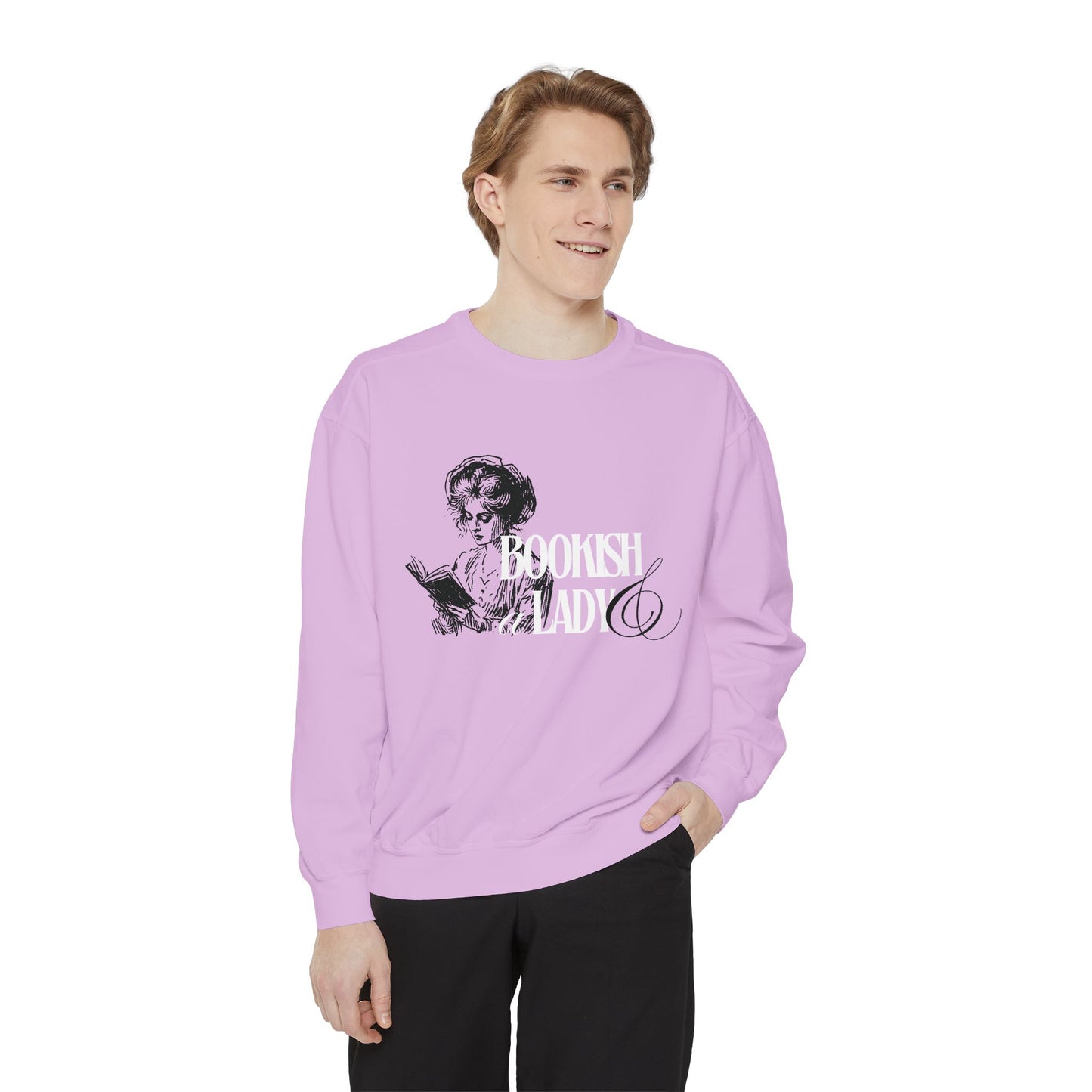 Bookish & A Lady | Garment Dyed Sweatshirt