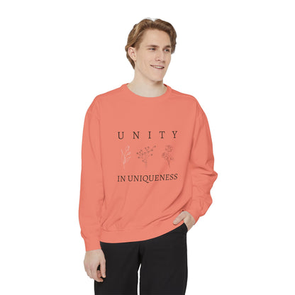 Unity in Uniqueness | Garment Dyed Sweatshirt