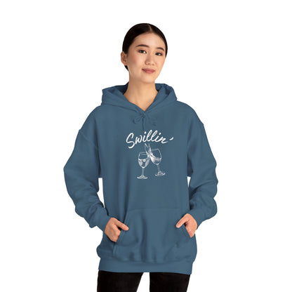 Swillin' Wine - Hoodie