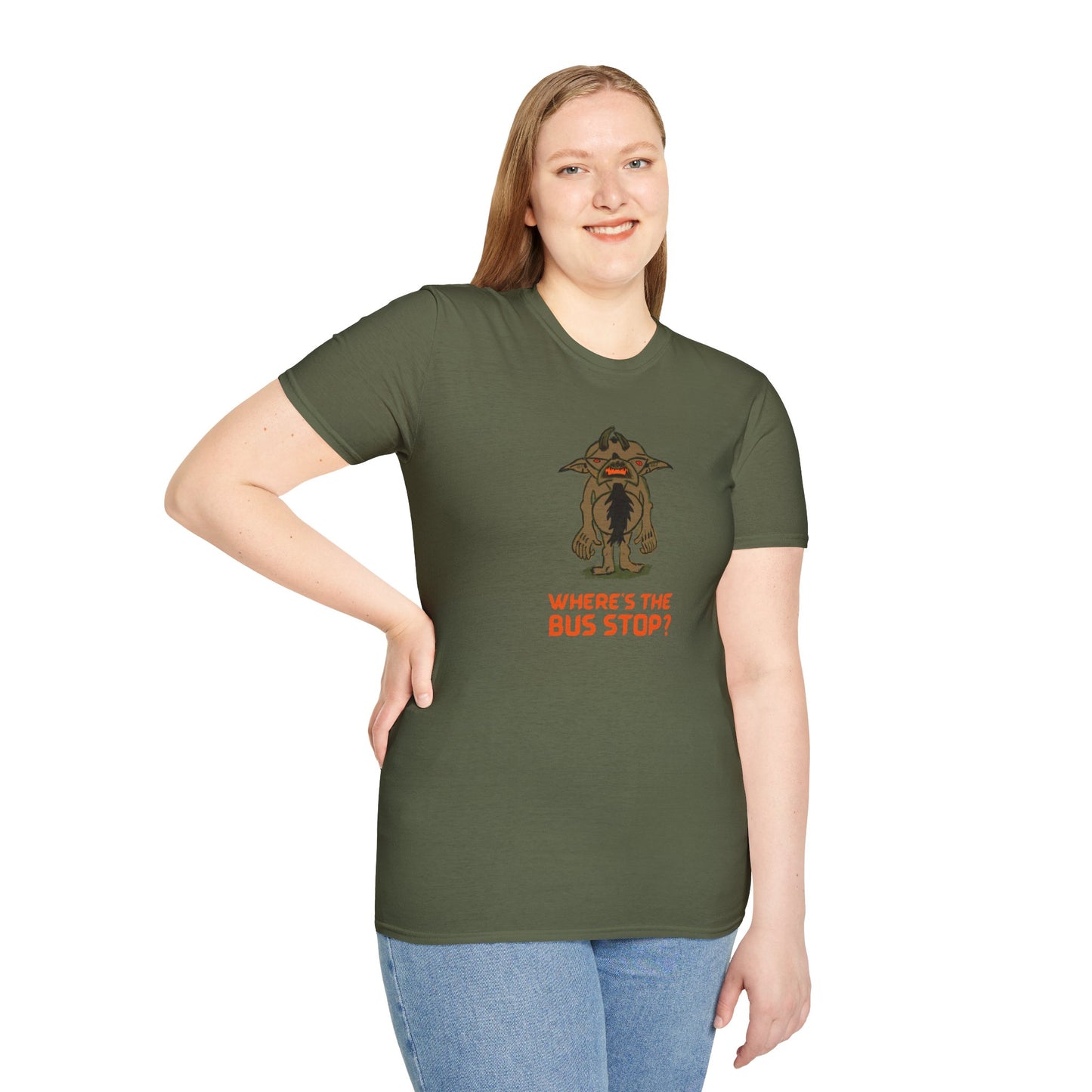 Bus Stop Gremlin - Unisex Graphic Tee