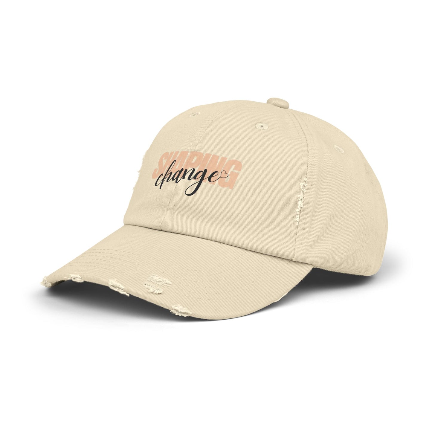 Shaping Change | Unisex Distressed Cap