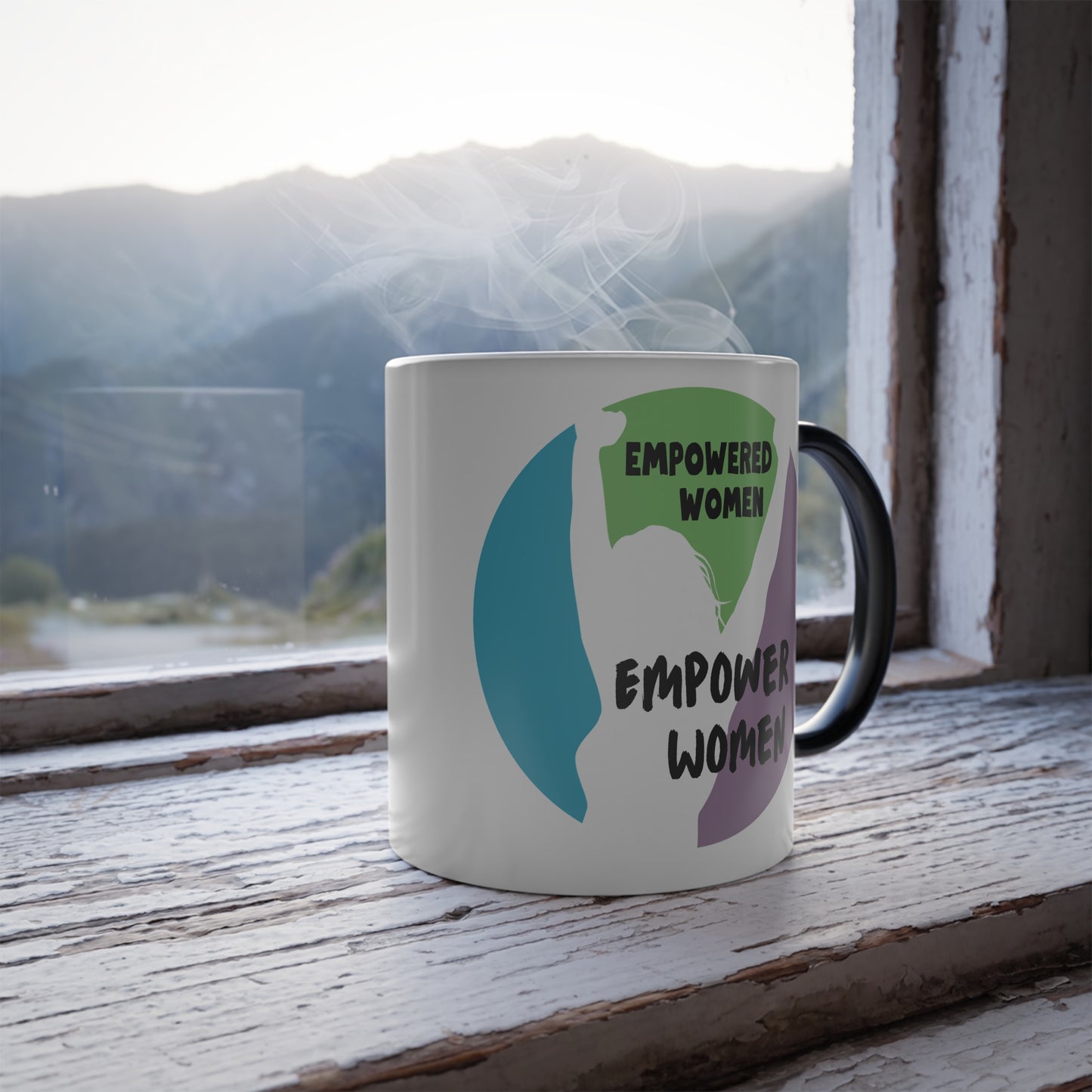 Empowered Women V1 - Color Morphing Mug, 11oz