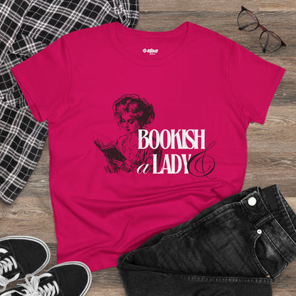 Bookish & A Lady | Women's MIdweight Graphic Tee