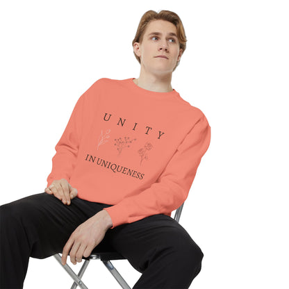 Unity in Uniqueness | Garment Dyed Sweatshirt