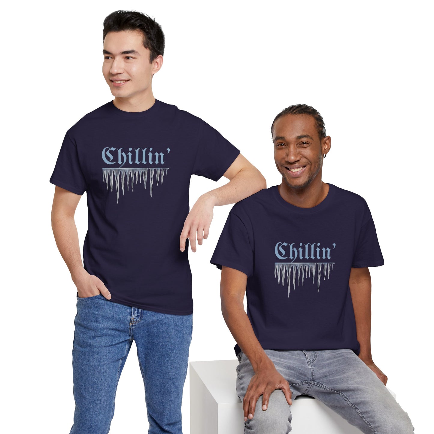 Chillin' | 80s Inspired | Unisex Heavy Cotton Graphic Tee