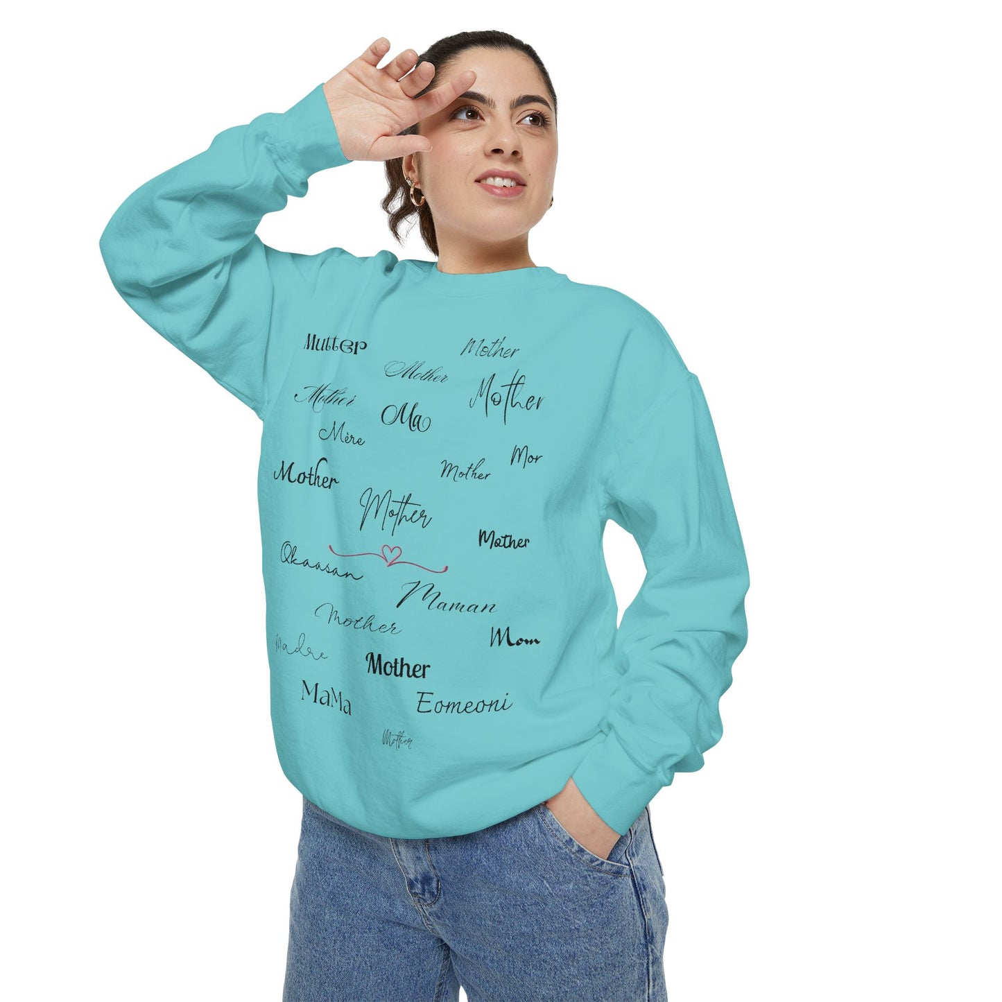 Mom Mother Madre | Garment Dyed Sweatshirt
