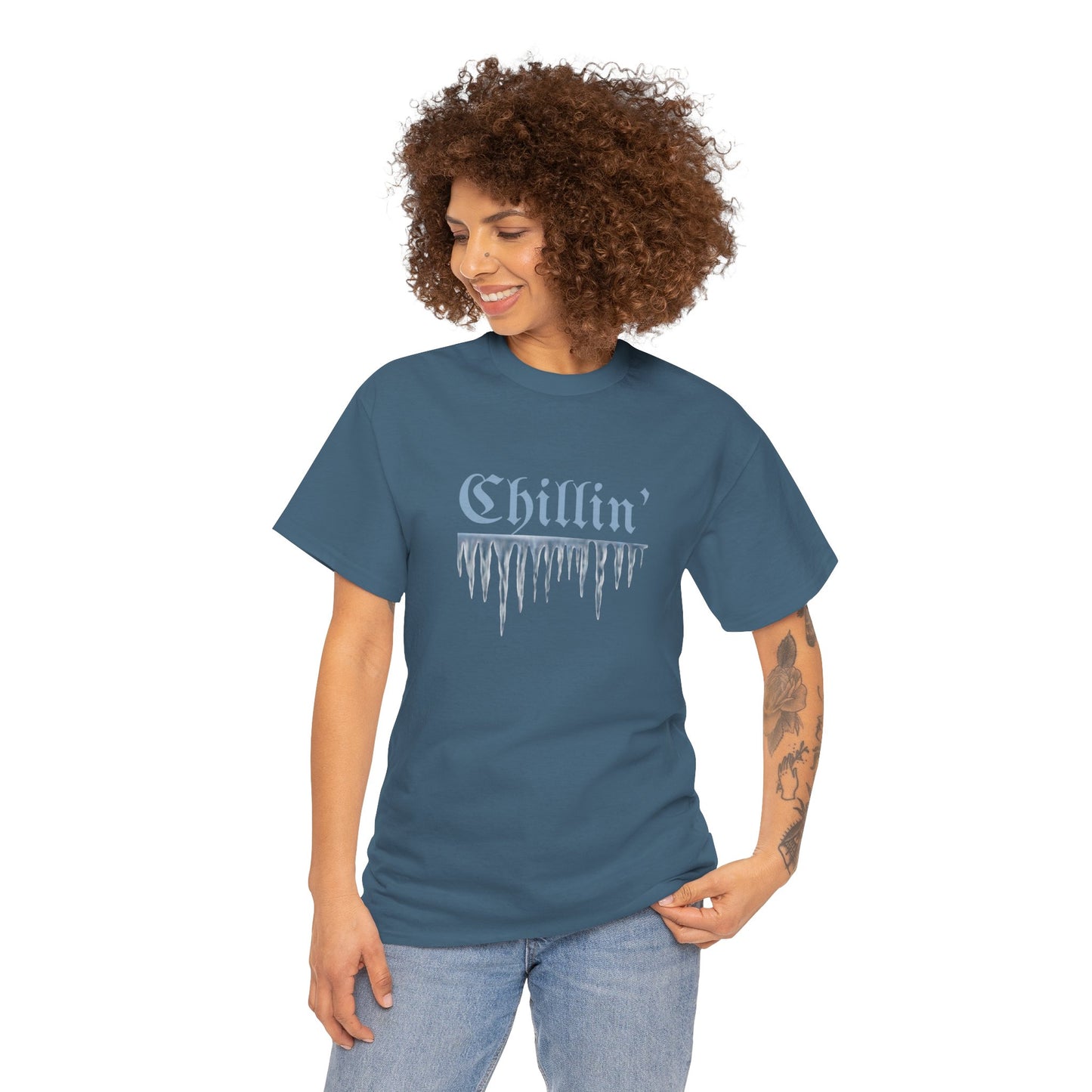 Chillin' | 80s Inspired | Unisex Heavy Cotton Graphic Tee