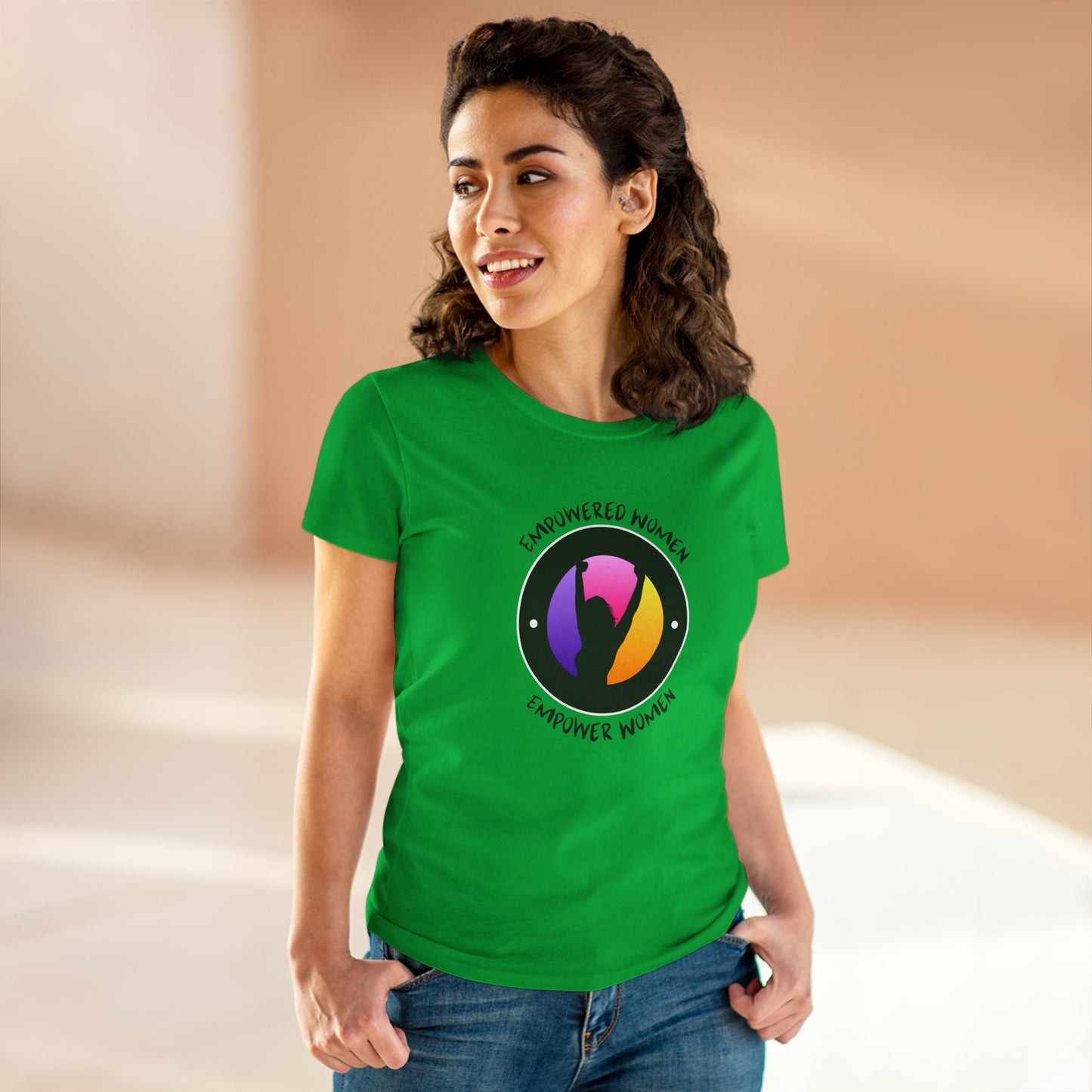 Empowered Women Empower Women | V3 | Women's Midweight Graphic Tee
