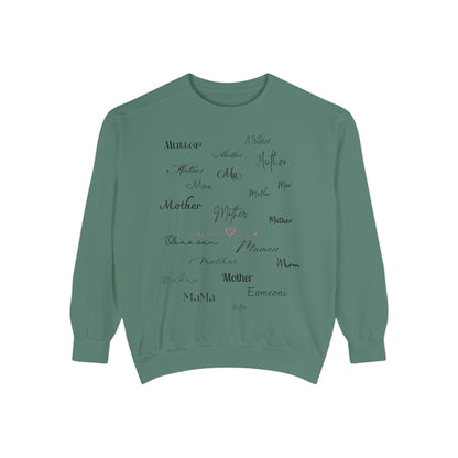 Mom Mother Madre | Garment Dyed Sweatshirt