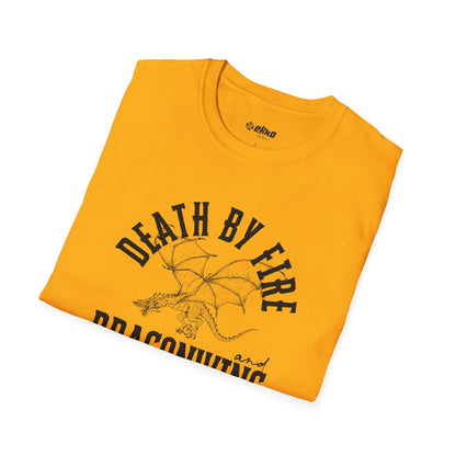 Death By Fire & Dragonwing | Unisex Graphic Tee