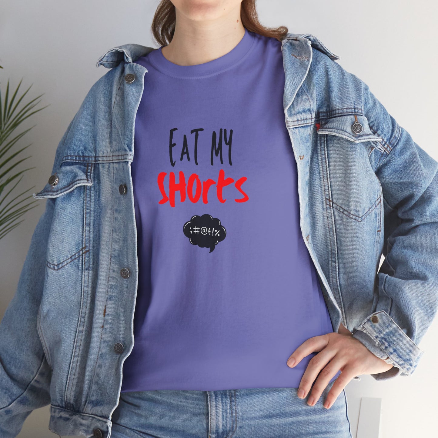 Eat My Shorts - Unisex Heavy Cotton Graphic Tee