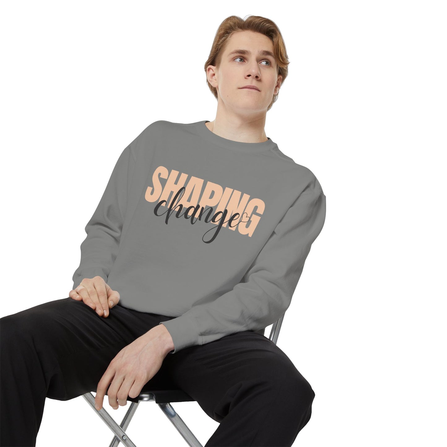 Shaping Change | Garment Dyed Sweatshirt