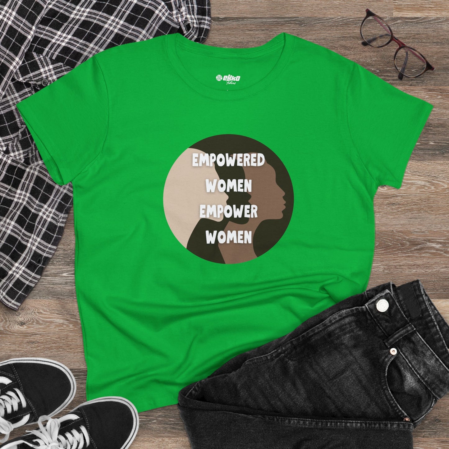 Empowered Women Empower Women | V2 | Women's Midweight Graphic Tee