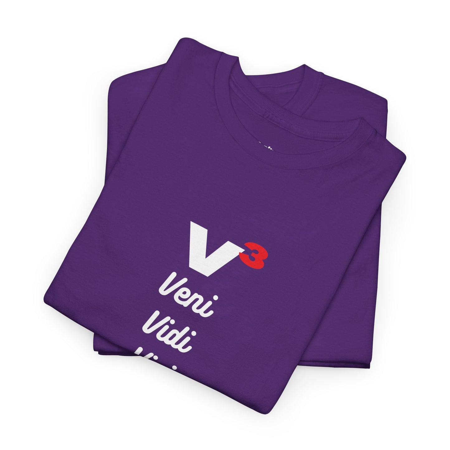 Veni, Vidi, Vici | V-Cubed | Unisex Heavy Cotton Graphic Tee