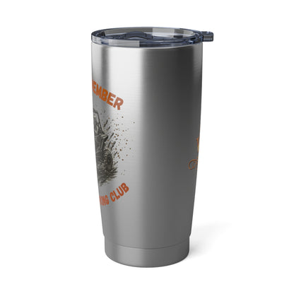 VIP Daytime Drinking Club | Side-by-Side Image | Stainless Steel Travel Mug | 20oz