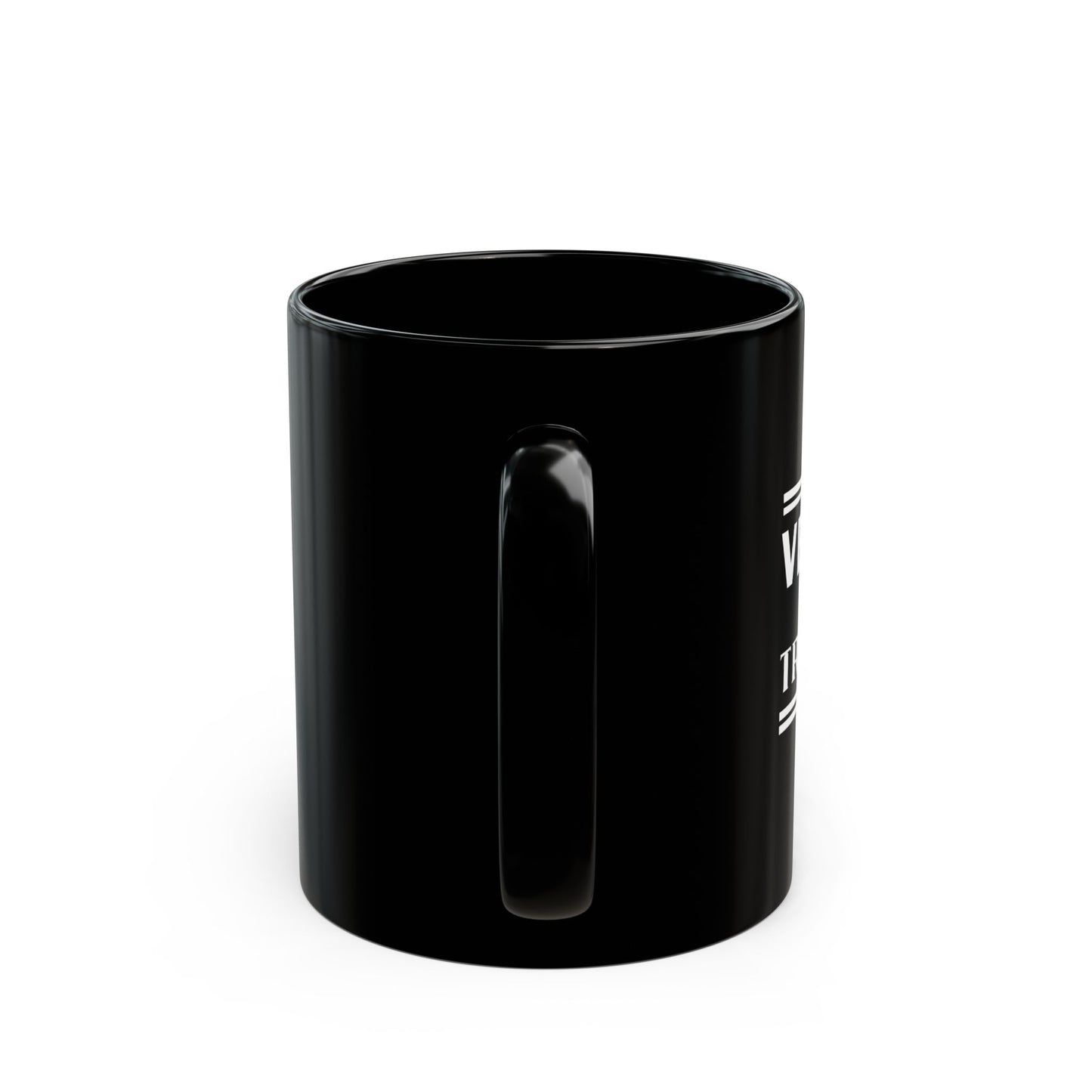 Veteran True Hero - Black Mug, 11oz