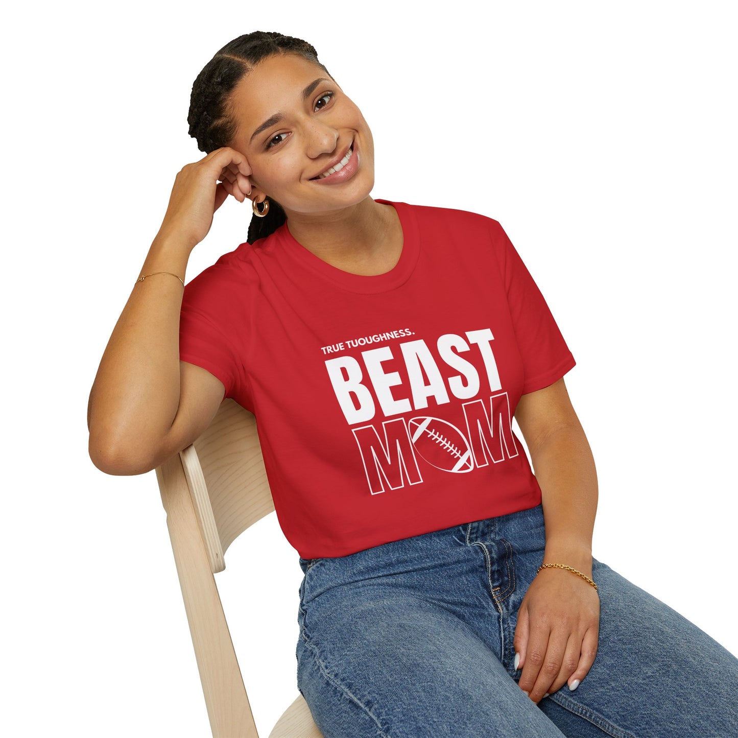 Beast Mom | Football | Unisex Graphic Tee