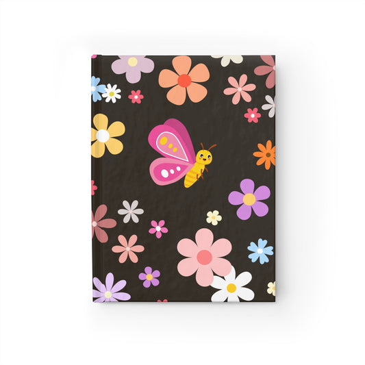 Butterly in Flowers - Journal - Blank