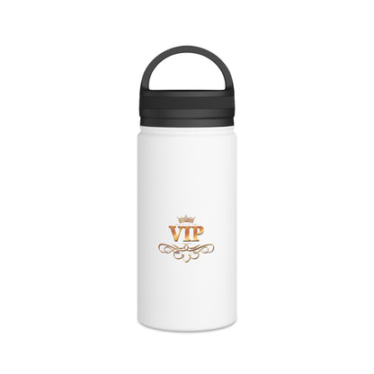 VIP Daytime Drinking Club | Side-by-Side Image | Stainless Steel Water Bottle | 12oz | 18oz | 32oz