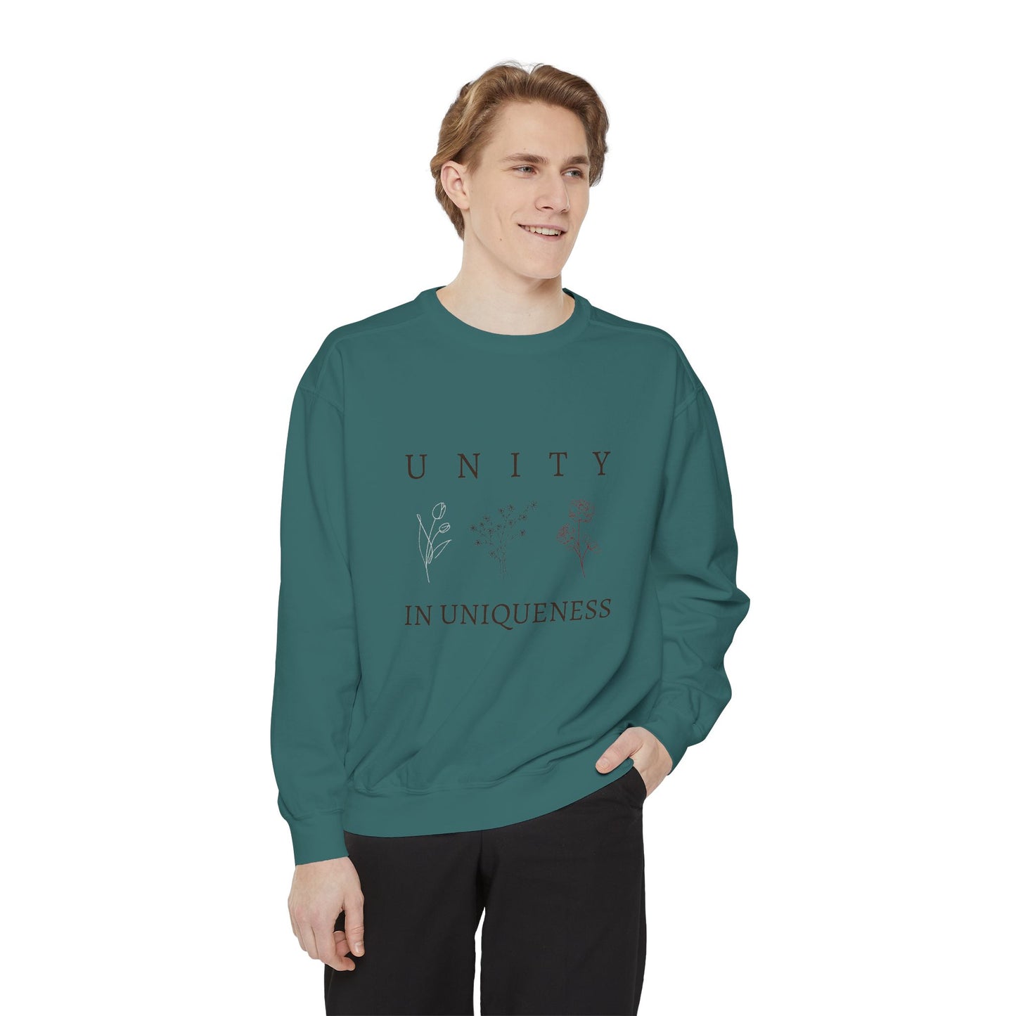 Unity in Uniqueness | Garment Dyed Sweatshirt