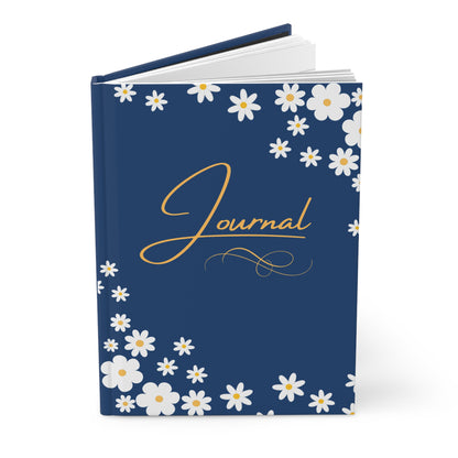 Daisy Blue - Hardcover Journal Matte