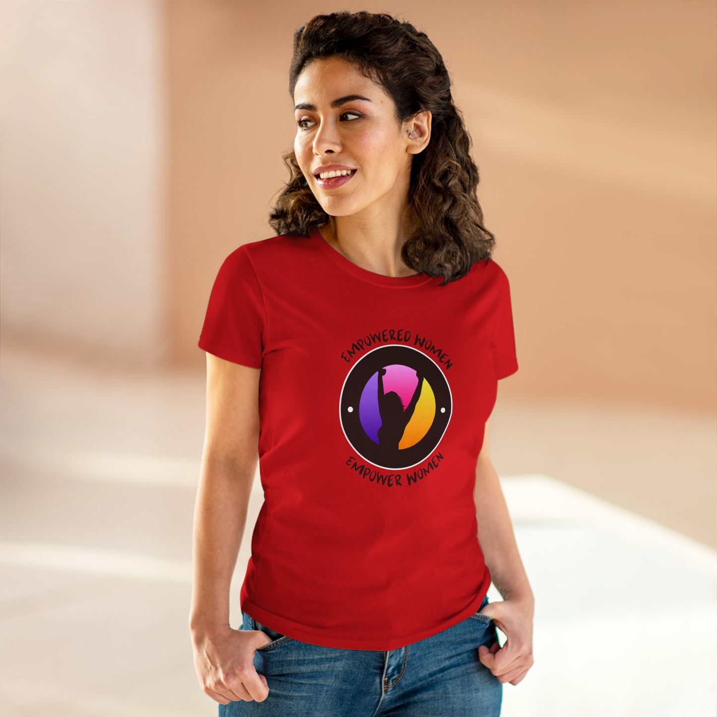 Empowered Women Empower Women | V3 | Women's Midweight Graphic Tee